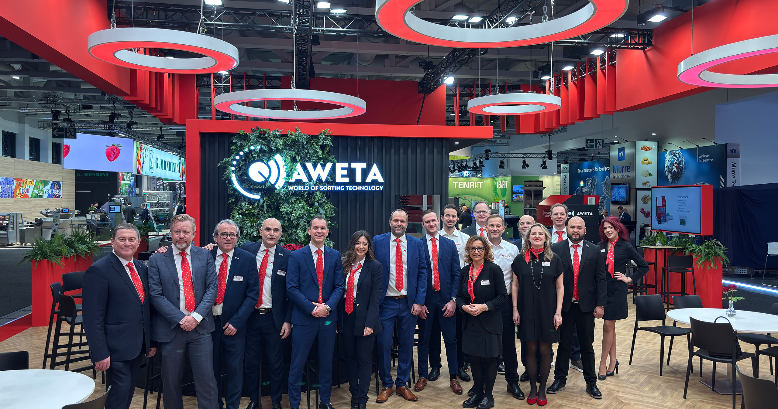 Aweta the world of sorting technology team