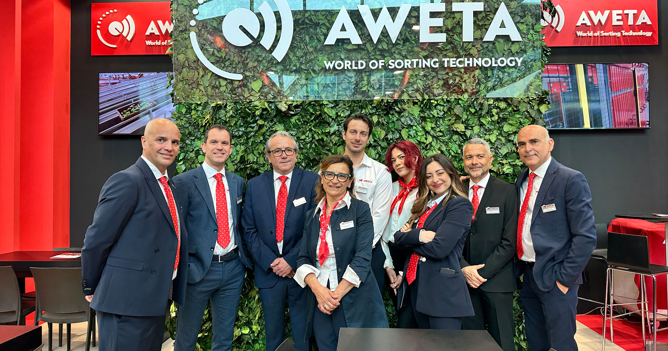 Aweta the world of sorting technology team