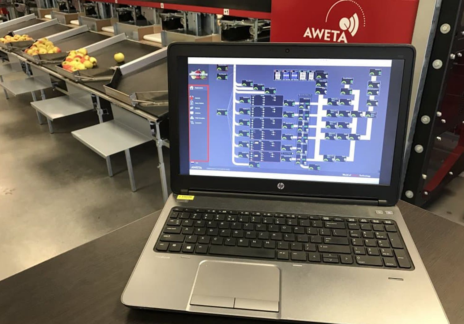 Aweta produce tomato software plant control