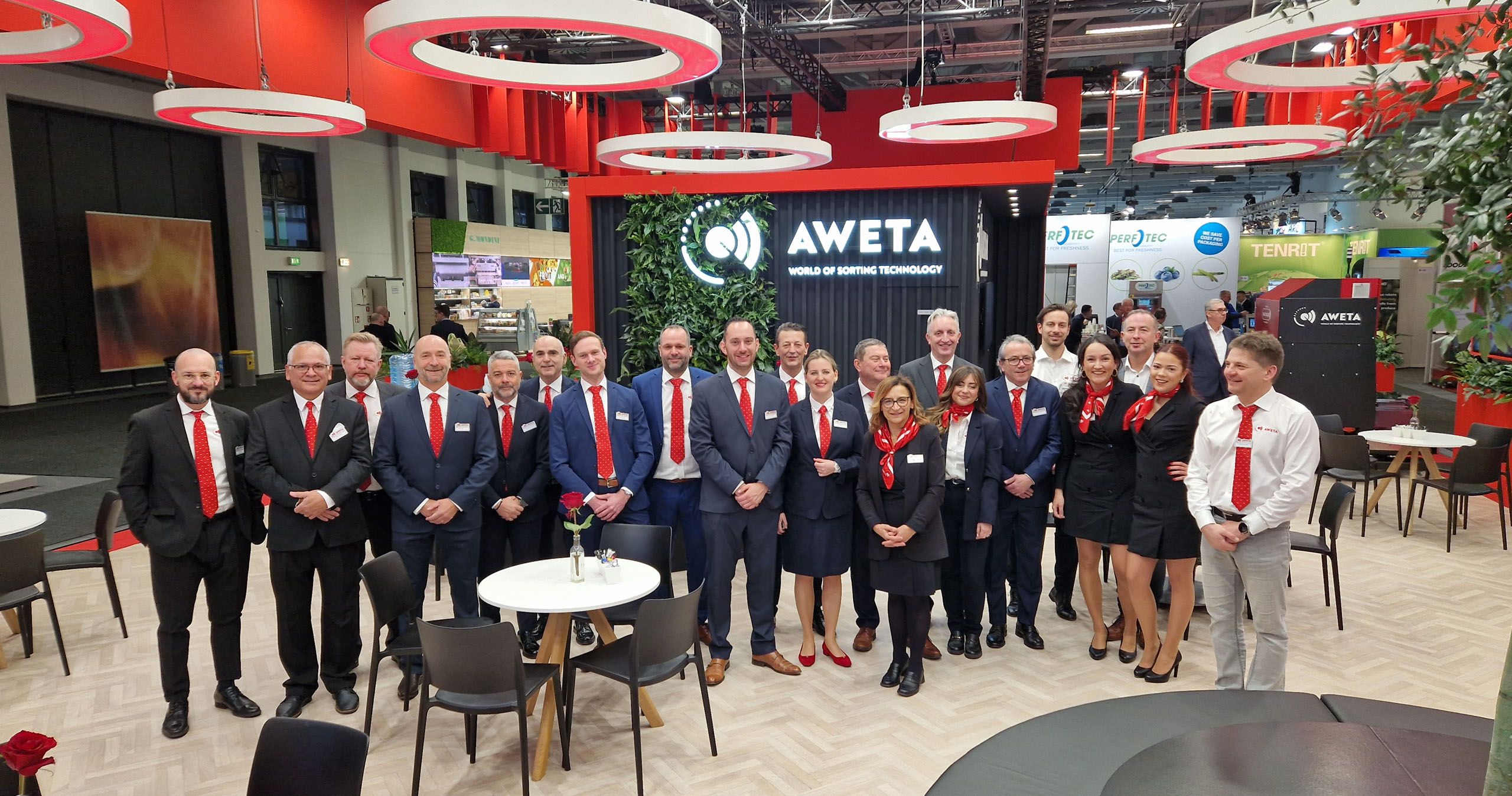 Aweta the world of sorting technology team