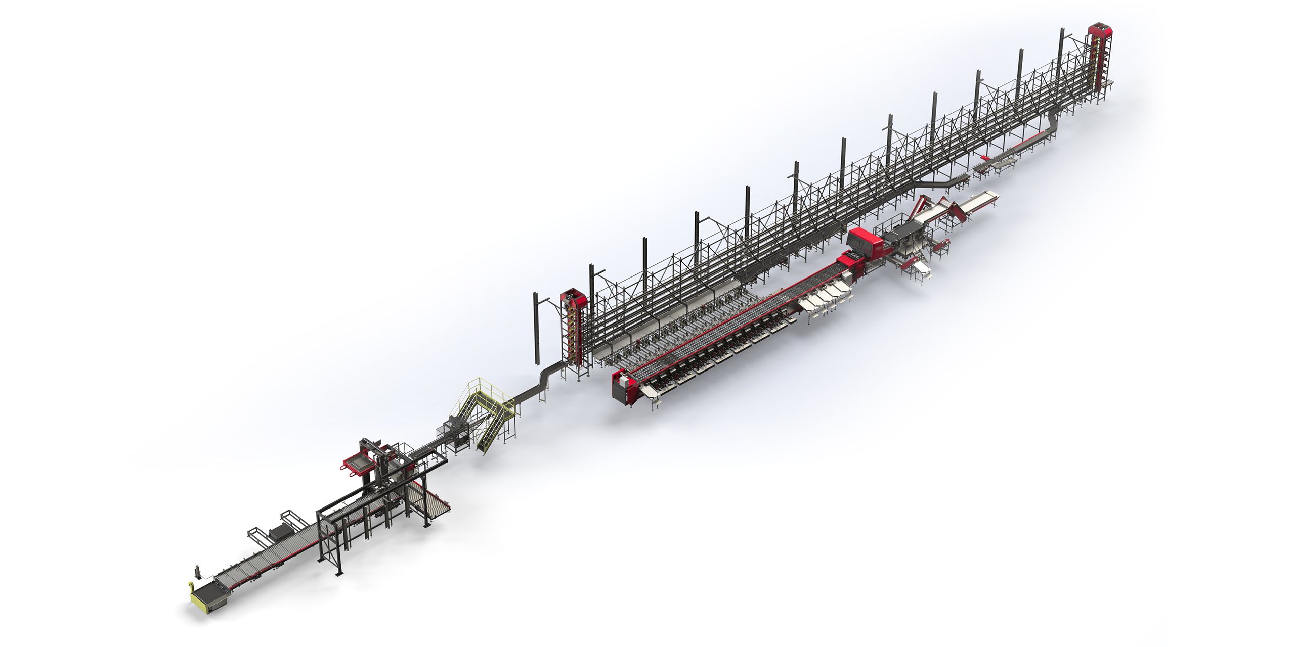 Aweta tomato sorting machine